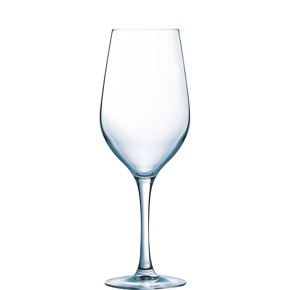 Arcoroc Mineral Weinglas 45 cl mit Füllstrichen bei 0,1 und 0,2 l, 18e