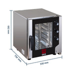 Tecnoeka Umluft-Konvektionsofen Evolution Next EKF 523 N UD, 5 x GN 2/3, Direktdampf