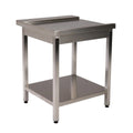 Ablauftisch PROFI 1400 x 700 Links für HSM ECO, PROFI & HYPRO