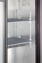 Barkühlschrank ECO 230 mit Schiebetüren schwarz, LED Beleuchtung, unterbaubar