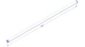 T8 LED Röhre 900mm 7,9W 2700-3000K für Fleisch für MUSCA / SOCA18790A / SOCB18782A
