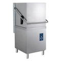 Haubenspülmaschine ECO 54 SLE 50x50 cm Korbmaß, mit Reiniger- & Klarspüldosierer, mit Ablaufpumpe & Enthärter, Made in Europe, 400 Volt