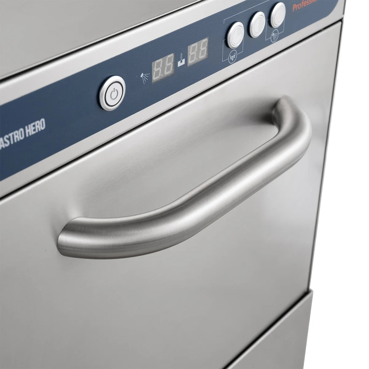 Gläserspülmaschine PROFI Digital 40 SL 40x40 cm Korbmaß, mit Reiniger- & Klarspüldosierer, mit Ablaufpumpe, Made in Europe, 230 Volt