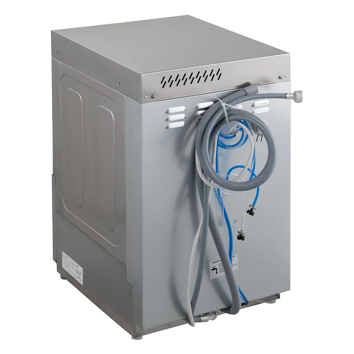 Gläserspülmaschine PROFI Digital 40 SL 40x40 cm Korbmaß, mit Reiniger- & Klarspüldosierer, mit Ablaufpumpe, Made in Europe, 230 Volt