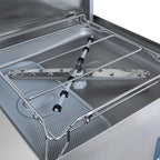 Haubenspülmaschine PROFI Digital 54 SLE 50x50 cm Korbmaß, mit Reiniger- & Klarspüldosierer, mit Ablaufpumpe & Enthärter, Made in Europe, 400 Volt
