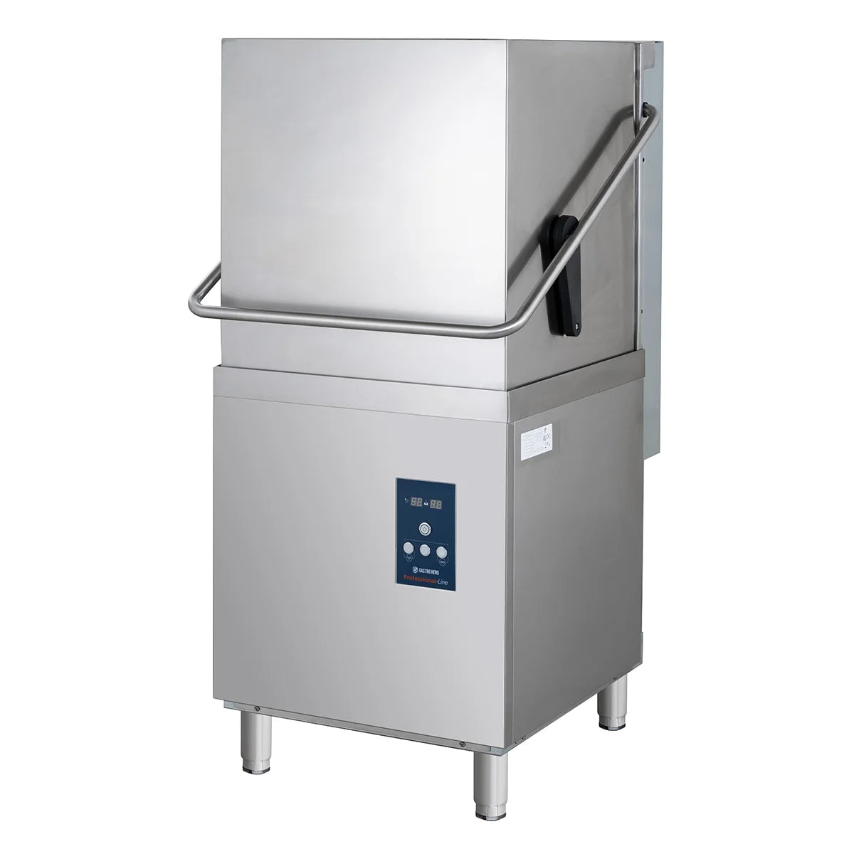 Haubenspülmaschine PROFI Digital 54 SLE 50x50 cm Korbmaß, mit Reiniger- & Klarspüldosierer, mit Ablaufpumpe & Enthärter, Made in Europe, 400 Volt