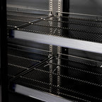 Gastro-Cool GD1600 Getränkekühlschrank 1716 Liter mit 3 Klapptüren, LED Beleuchtung, schwarz