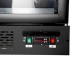 Gastro-Cool GD2200 Getränkekühlschrank 2218 Liter mit 4 Klapptüren, LED Beleuchtung, schwarz