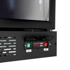 Gastro-Cool GD2200 Getränkekühlschrank 2218 Liter mit 4 Klapptüren, LED Beleuchtung, schwarz