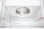 Lagertiefkühlschrank ECO 400, Innenraum aus Kunststoff, schwarz