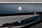 Lagertiefkühlschrank ECO 400, Innenraum aus Kunststoff, schwarz
