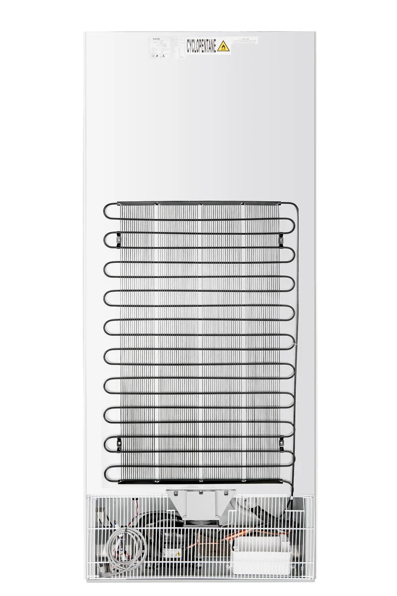 Lagerkühlschrank ECO 600, Innenraum aus Kunststoff, weiß
