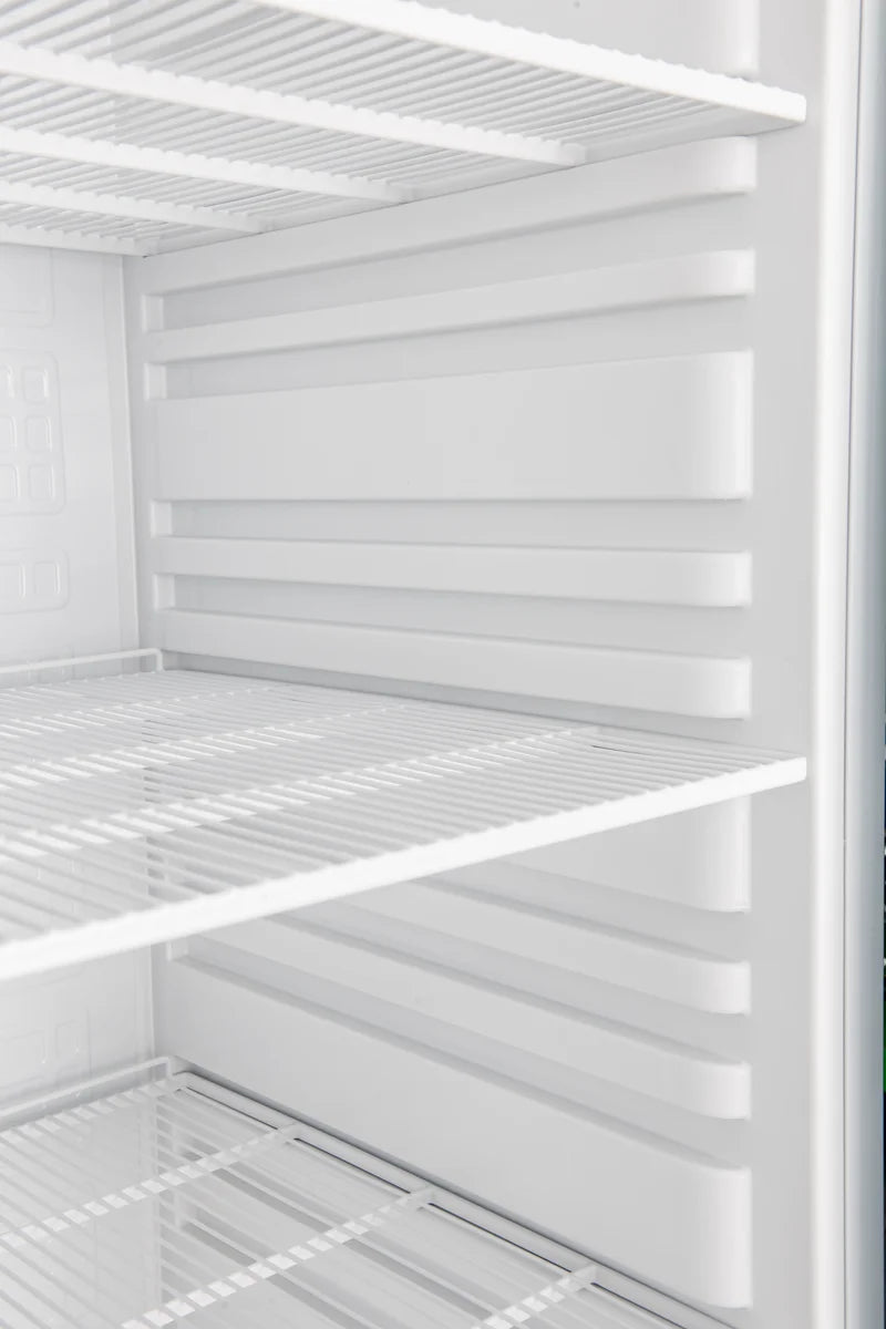 Lagerkühlschrank ECO 600, Innenraum aus Kunststoff, weiß