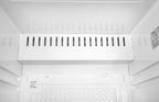 Lagerkühlschrank ECO 600, Innenraum aus Kunststoff, weiß