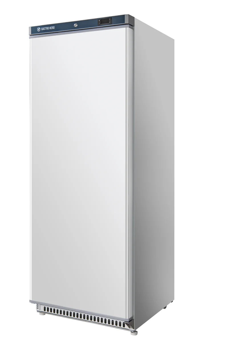 Lagerkühlschrank ECO 600, Innenraum aus Kunststoff, weiß