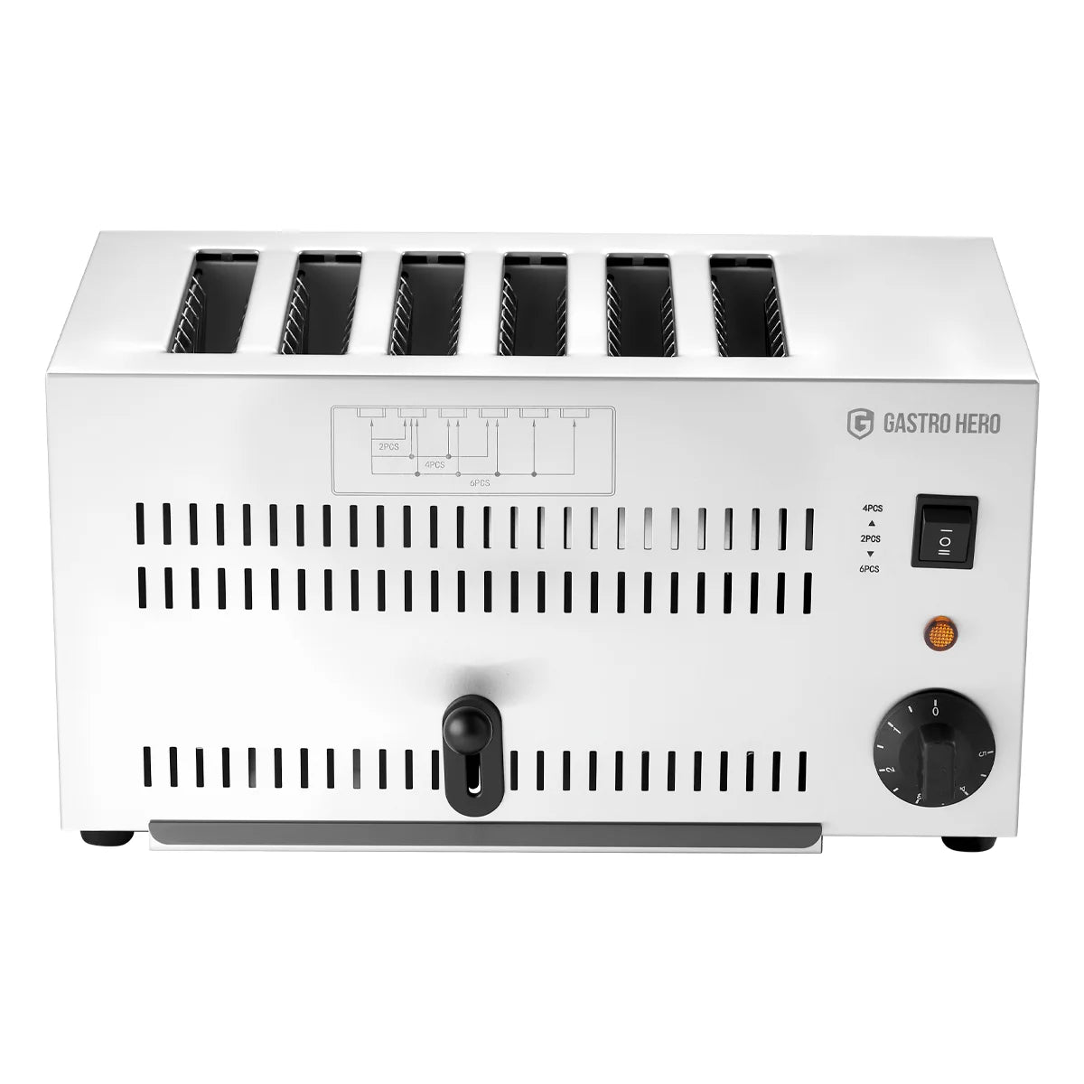 Toaster mit 6 Schlitzen