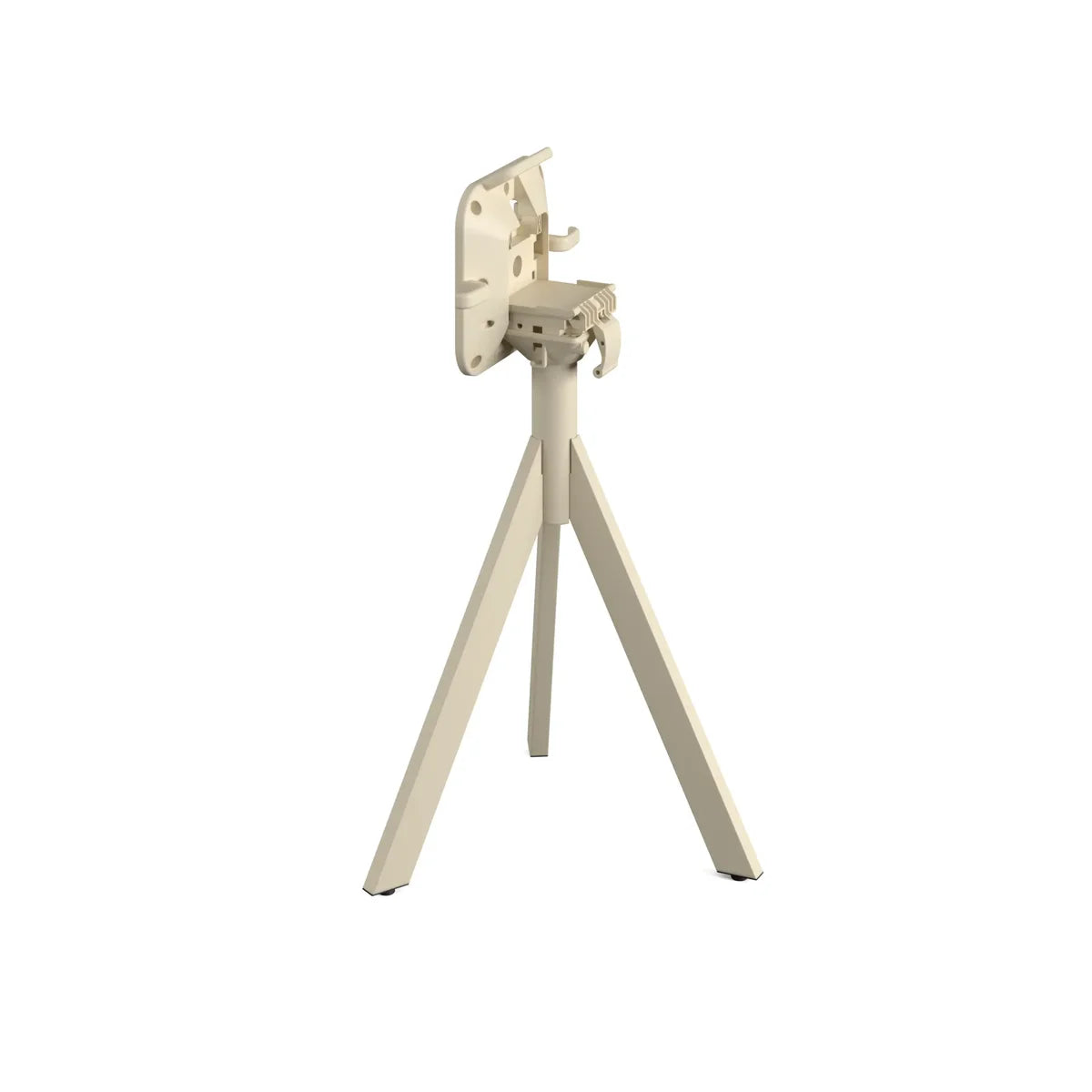 Feros Infinity Tripod Terrassentisch Sand frame + Schwarz HPL 70x70 cm
