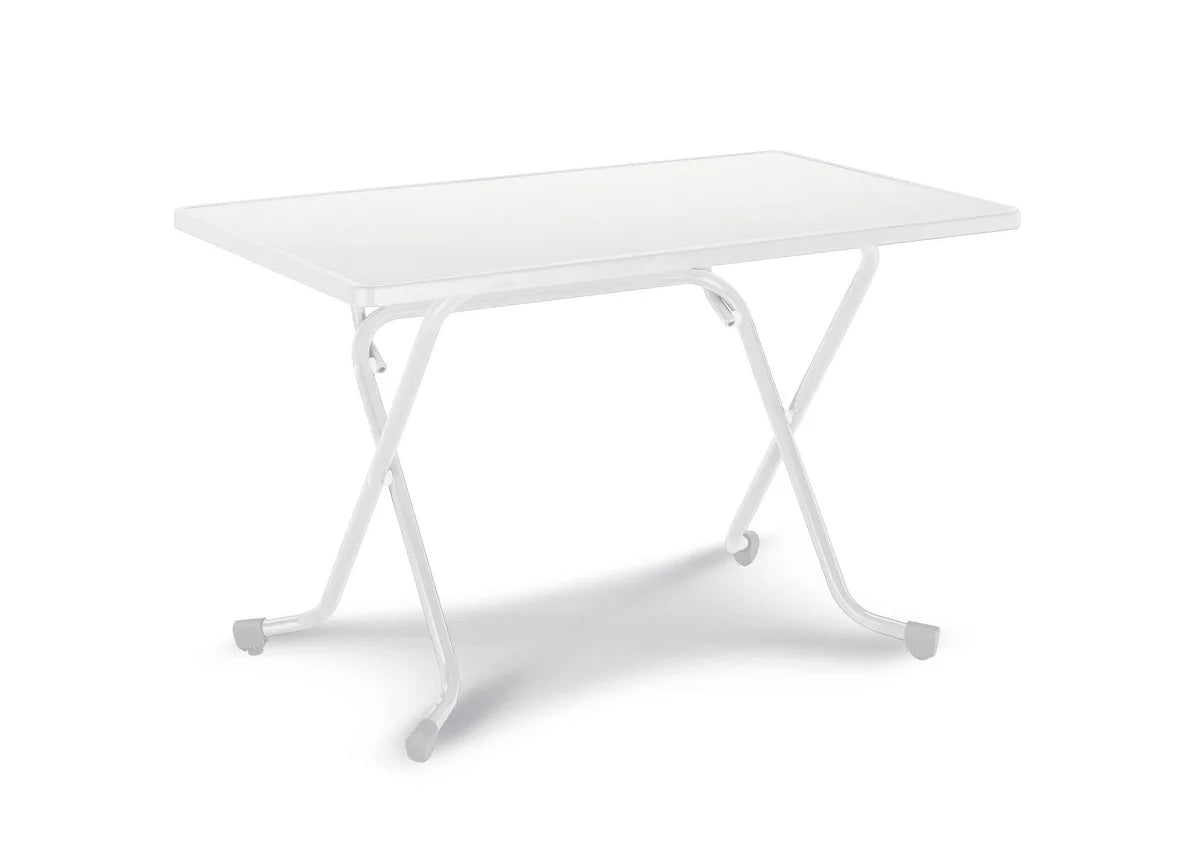 barths Madrid – Klapptisch rechteckig 110x70 cm Weiß