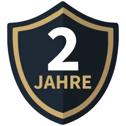2 Jahre Vollgarantie