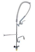 Einloch-Geschirrwaschbrause mit verstellbarer Säule, Mischbatterie und Schwenkhahn - 1.200 mm