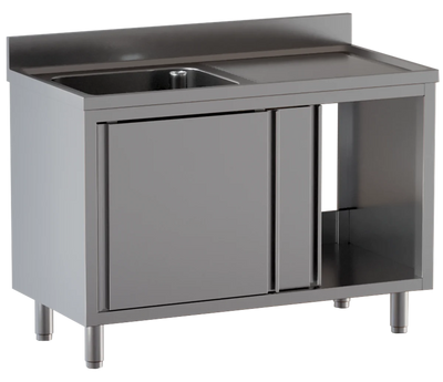 
Spülschrank ECO 12x6 mit 1 Becken links
