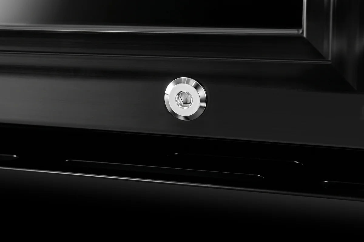 Getränkekühlschrank ECO 1000 mit Klapptüren, schwarz
