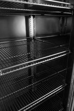 Getränkekühlschrank ECO 1000 mit Schiebetüren, schwarz