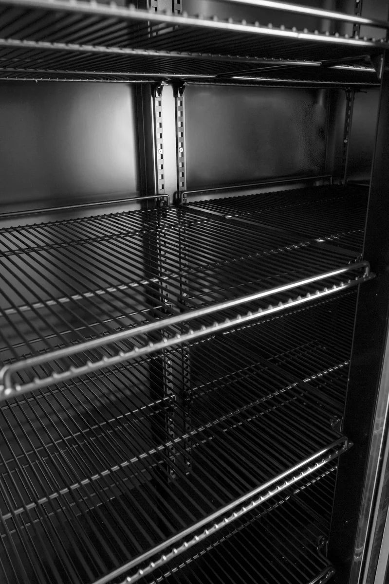Getränkekühlschrank ECO 1000 mit Schiebetüren, schwarz