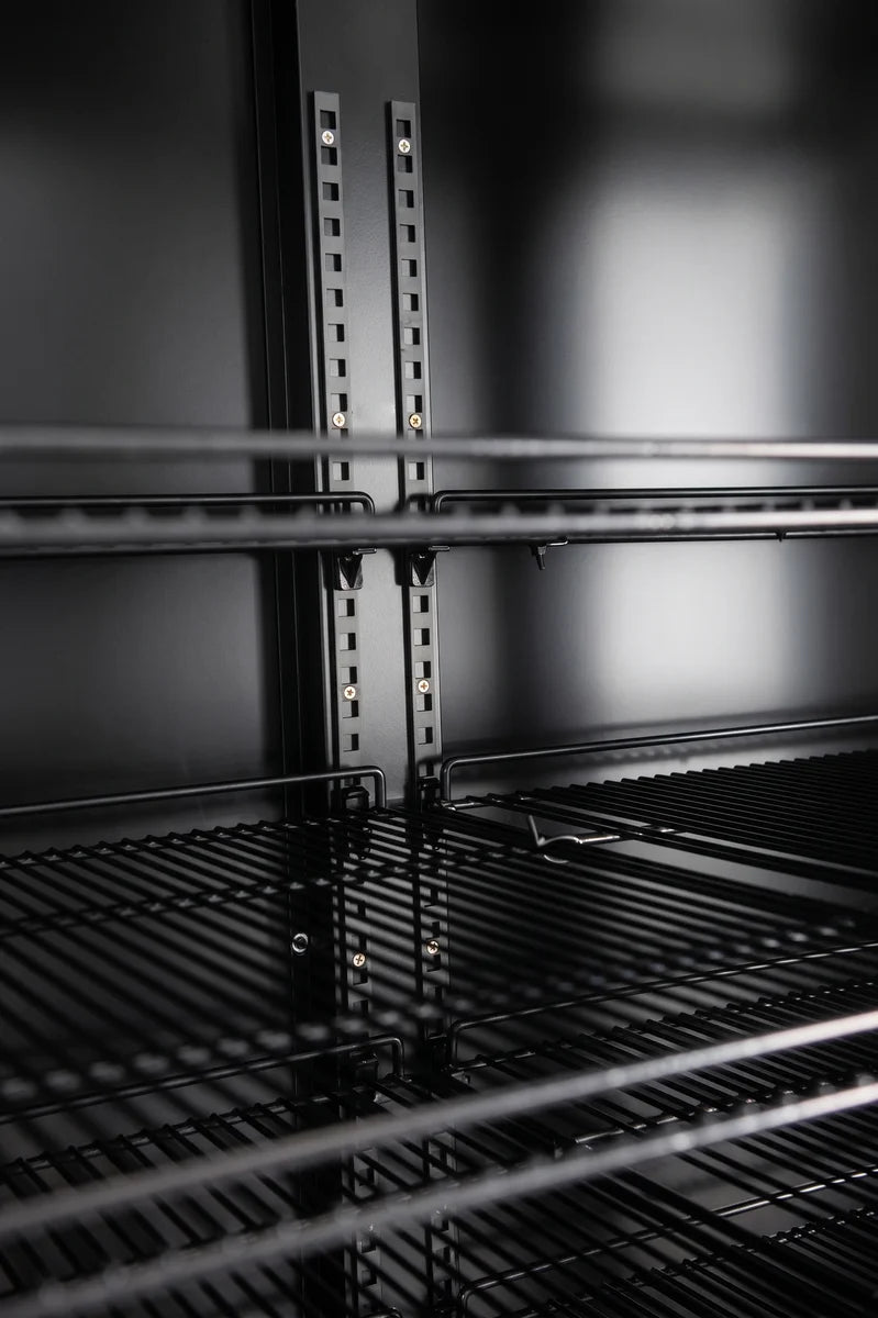 Getränkekühlschrank ECO 1500 mit Klapptüren, schwarz