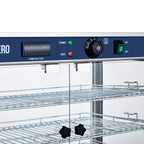 Warmhaltevitrine ECO 700 - mit 3 Ablagen und Beleuchtung
