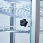 Warmhaltevitrine ECO 350 - mit 3 Ablagen und Beleuchtung