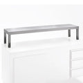 Mastro Ausgabeaufsatz, Aufsatz 1- etagig, seitlich offen, 1000x350 mm