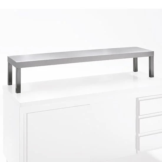Mastro Ausgabeaufsatz, Aufsatz 1- etagig, seitlich offen, 1000x350 mm