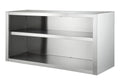 Edelstahl-Hängeschrank mit 1 Zwischenboden, 800 x 400 x 650 mm