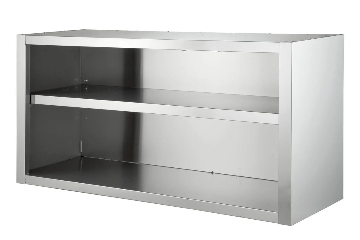 Edelstahl-Hängeschrank mit 1 Zwischenboden, 1000 x 400 x 650 mm