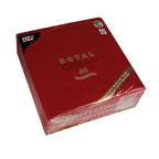 Papstar 50 Servietten ROYAL Collection 1/4-Falz 40 cm x 40 cm bordeaux