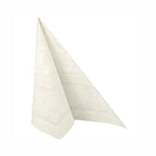 Papstar 50 Servietten ROYAL Collection 1/4-Falz 40 cm x 40 cm weiss Ornaments