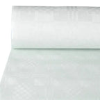 Papstar Papiertischtuch mit Damastprägung 100 m x 1 m weiss