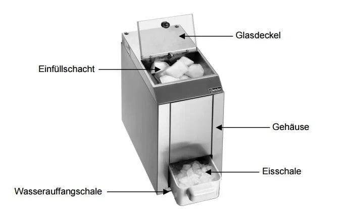 Bartscher Eiscrusher 60kg