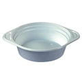 Papstar 100 Suppenschalen, PP rund 500 ml Ø 15,6 cm x H: 4,5 cm weiss mit Anfasser