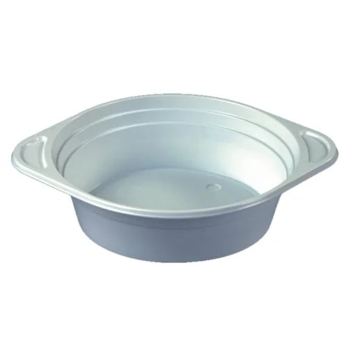 Papstar 100 Suppenschalen, PP rund 500 ml Ø 15,6 cm x H: 4,5 cm weiss mit Anfasser