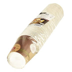 Papstar 50 Trinkbecher, Pappe To Go 0,2 l Ø 8 cm x H: 9,1 cm