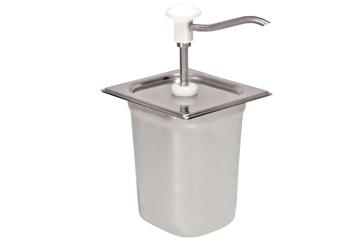 Dosierspender GN 1/6, rot - 3 Liter