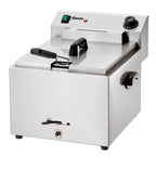 Bartscher Elektrofritteuse PROFI 9,7 Liter mit Fettablasshahn