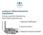 Bratpfanne Industar mit DIAMAS PRO Antihaft-Beschichtung Industar , Edelstahl, 28cm