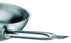 Bratpfanne Industar, Edelstahl, unbeschichtet, 28cm