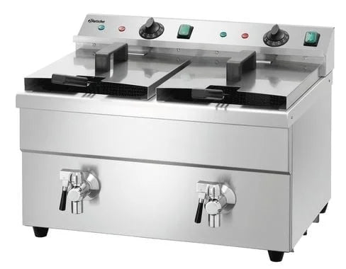 Bartscher Induktions-Fritteuse 2x8L Plus