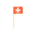 Papstar Deko-Flaggen-Picker Schweiz - 100 Stk