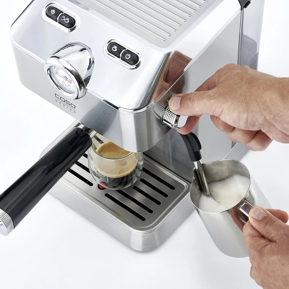 CASO Design Espresso-Siebträgermaschine Espresso Gourmet