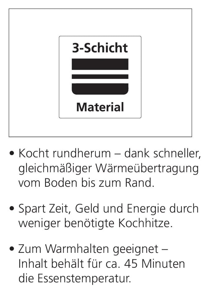 Wok-Pfanne Trigon mit DIAMAS PRO Antihaft-Beschichtung, 36cm, ca. 7,00 l Liter